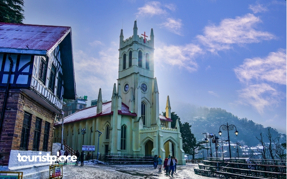 Shimla Himachal Pradesh hill station with scenic Himalayan mountains and colonial architecture - Tourist Place In India