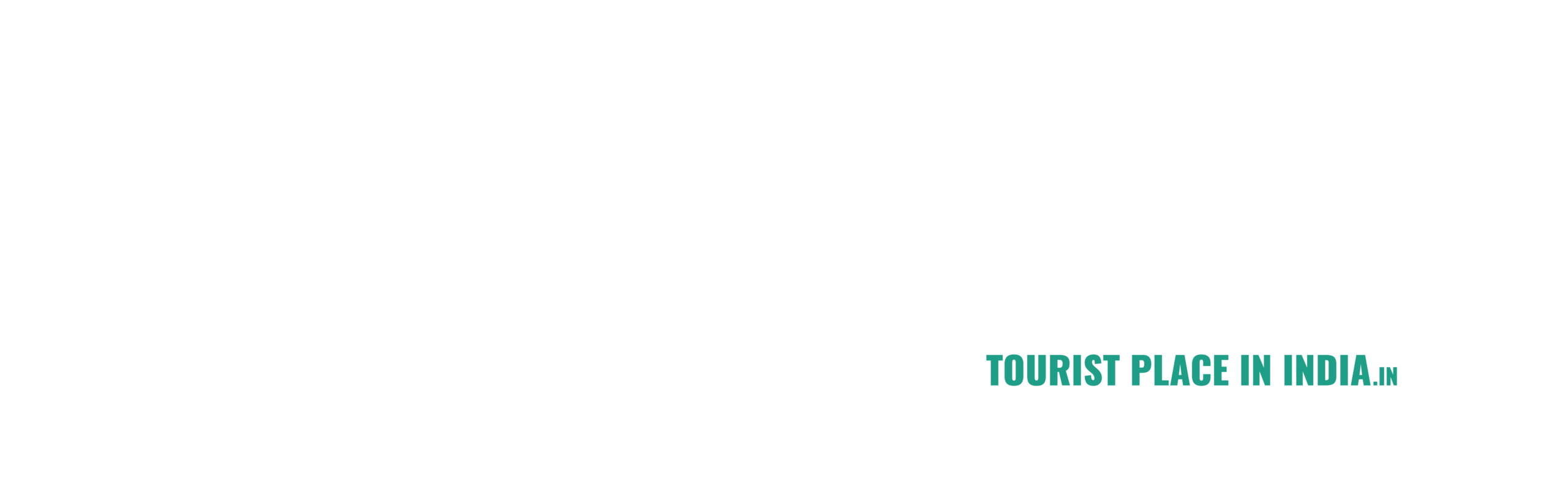 TouristPlaceInIndia.in logo representing travel guides and tourist destinations across India - Tourist Place In India - White